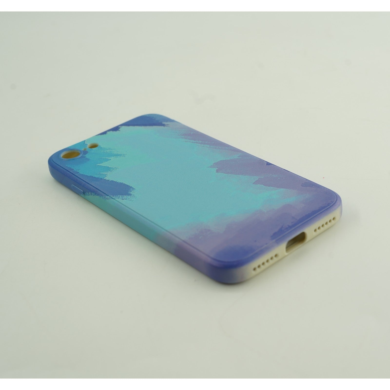 Husa protectie compatibila cu Apple iPhone 12 Pro Tpu Ombre, Albastru/Bleu/Mov