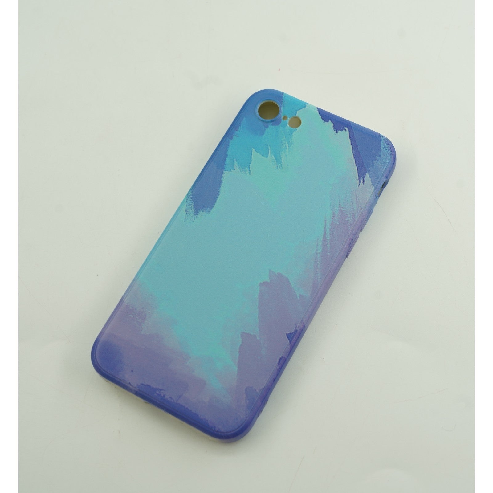 Husa protectie compatibila cu Apple iPhone 12 Pro Tpu Ombre, Albastru/Bleu/Mov