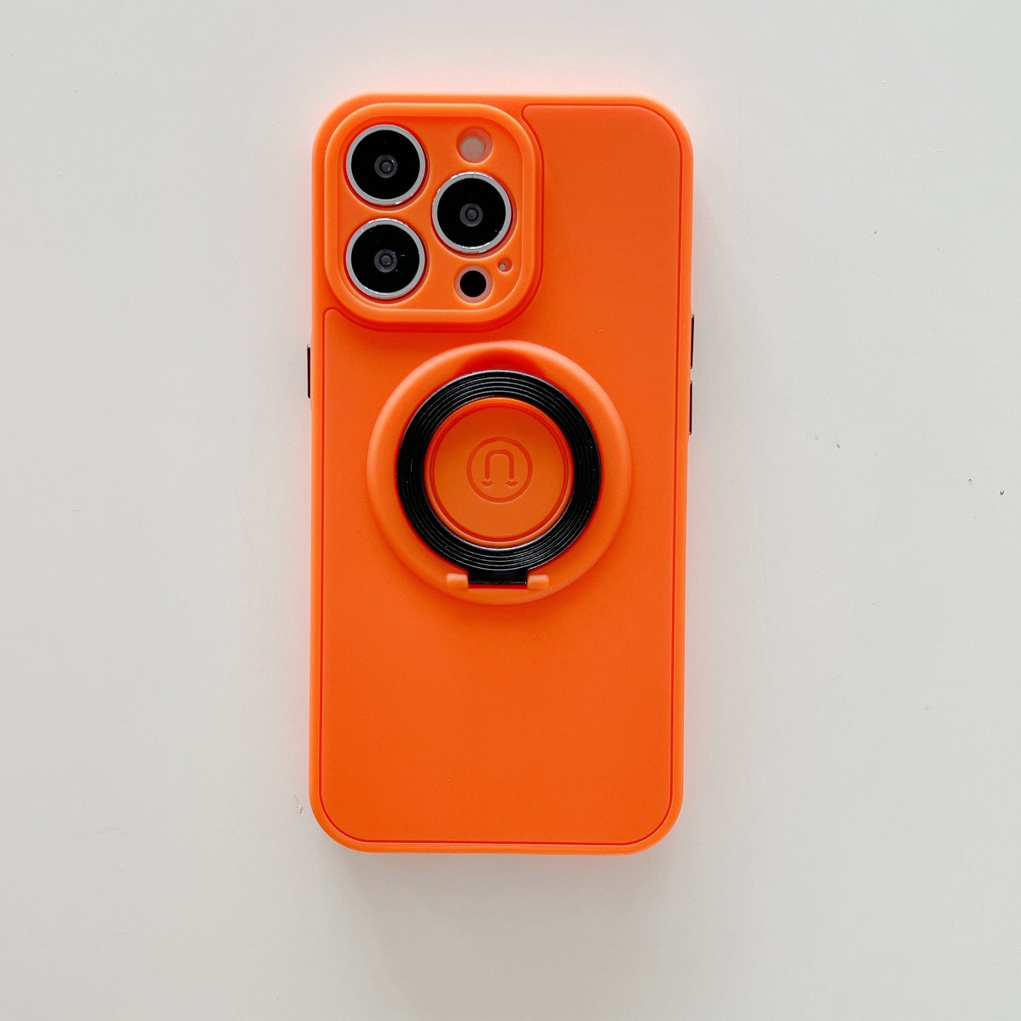 Husa protectie compatibila cu Apple iPhone 13 Mini Mag Safe Silicone Portocaliu