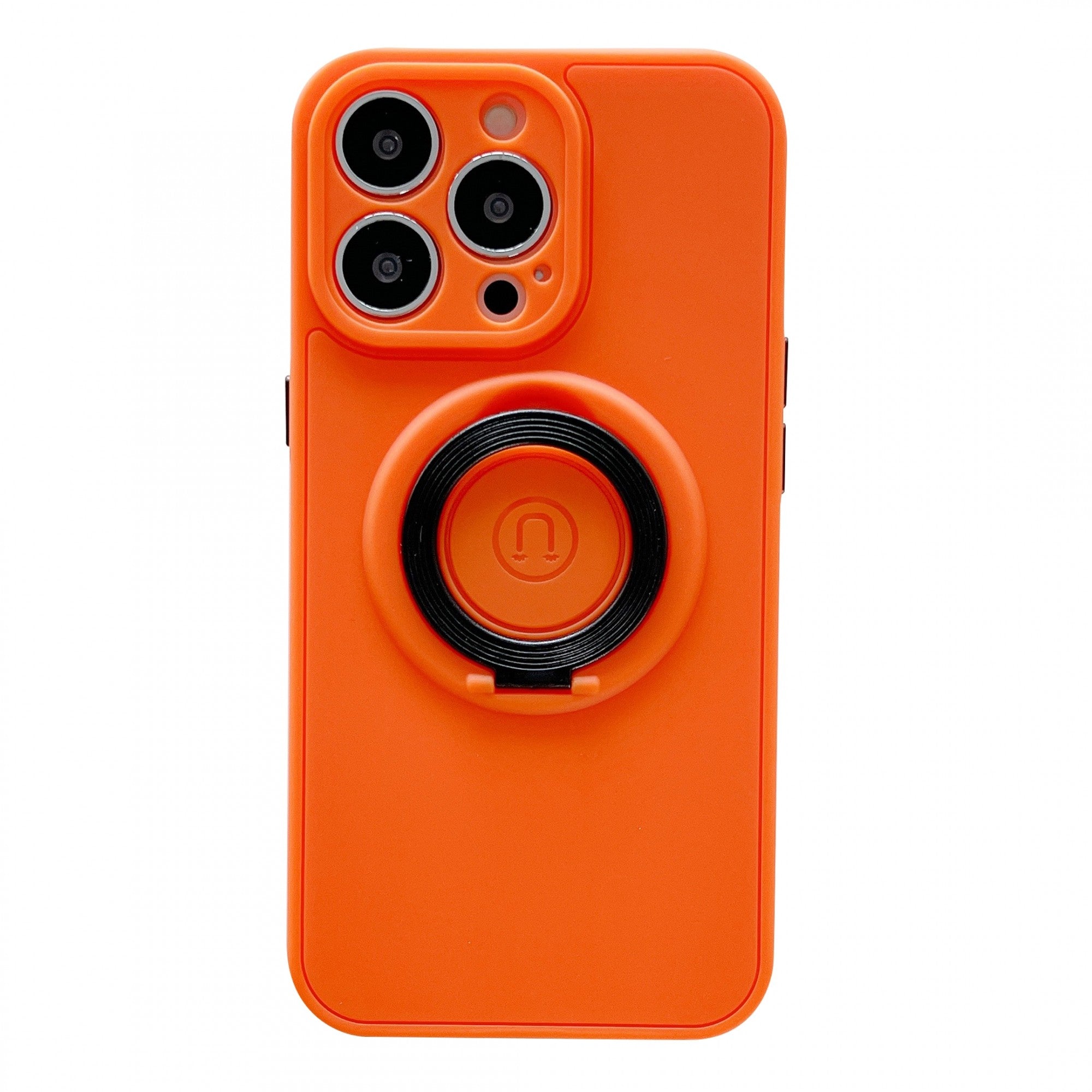 Husa protectie compatibila cu Apple iPhone 13 Mini Mag Safe Silicone Portocaliu