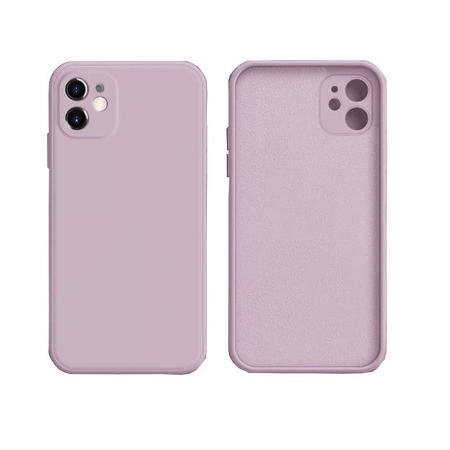 Husa protectie compatibila cu Apple iPhone 7/8G/SE 2020 Liquid Silicone Mov