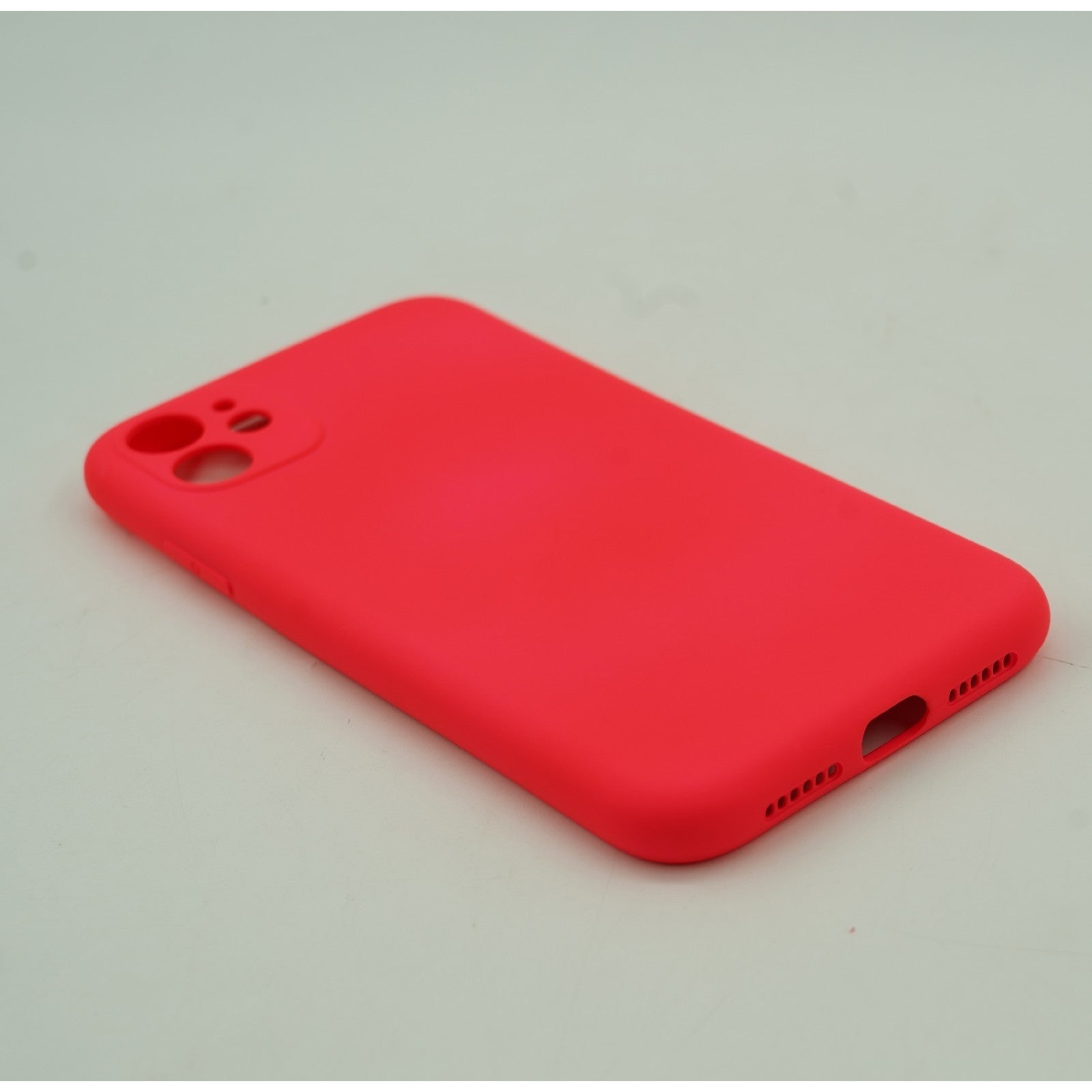 Husa protectie, compatibila cu Apple iPhone 11 Pro Liquid Silicone Fucshia