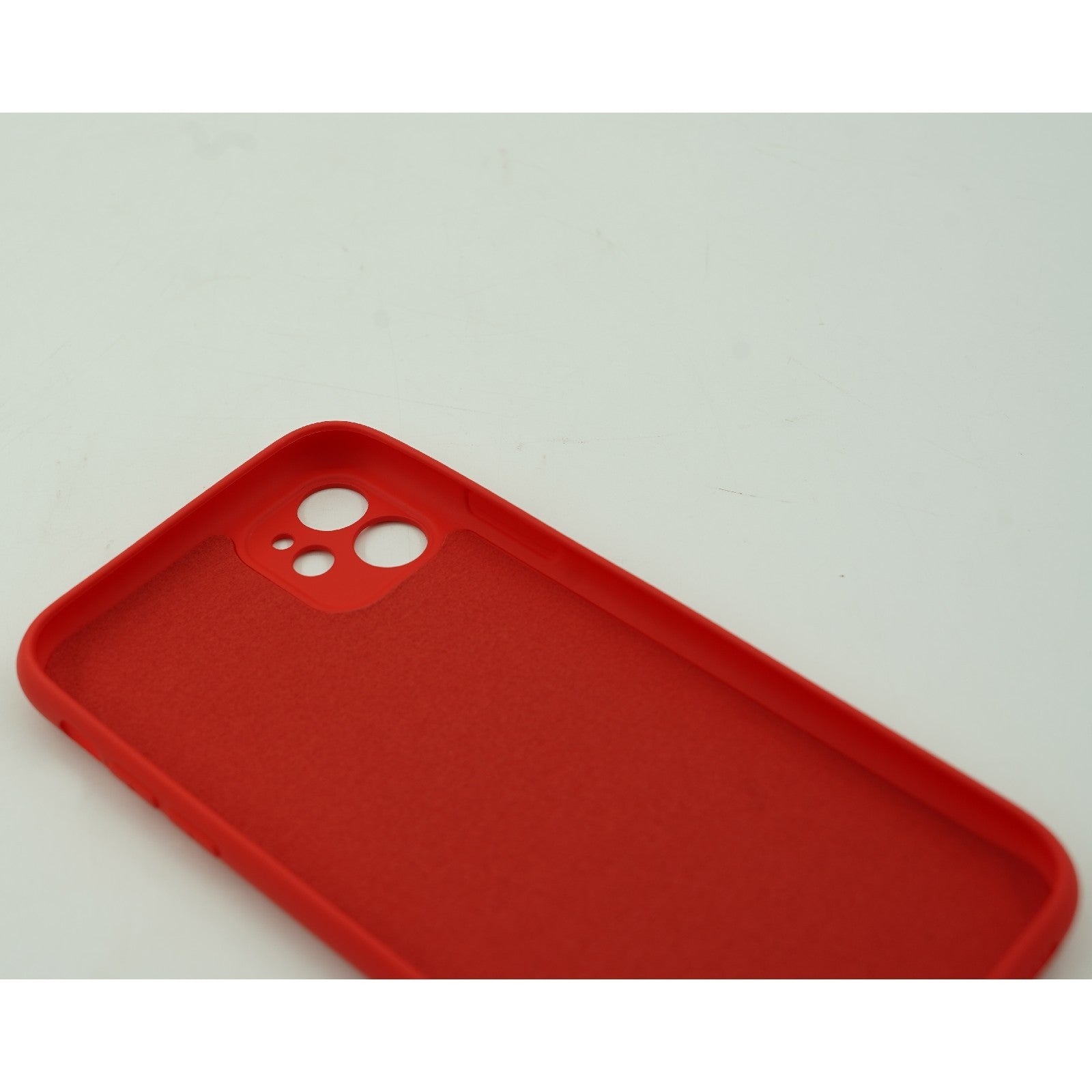 Husa protectie, compatibila cu Apple iPhone 12 Pro Liquid Silicone Rosu