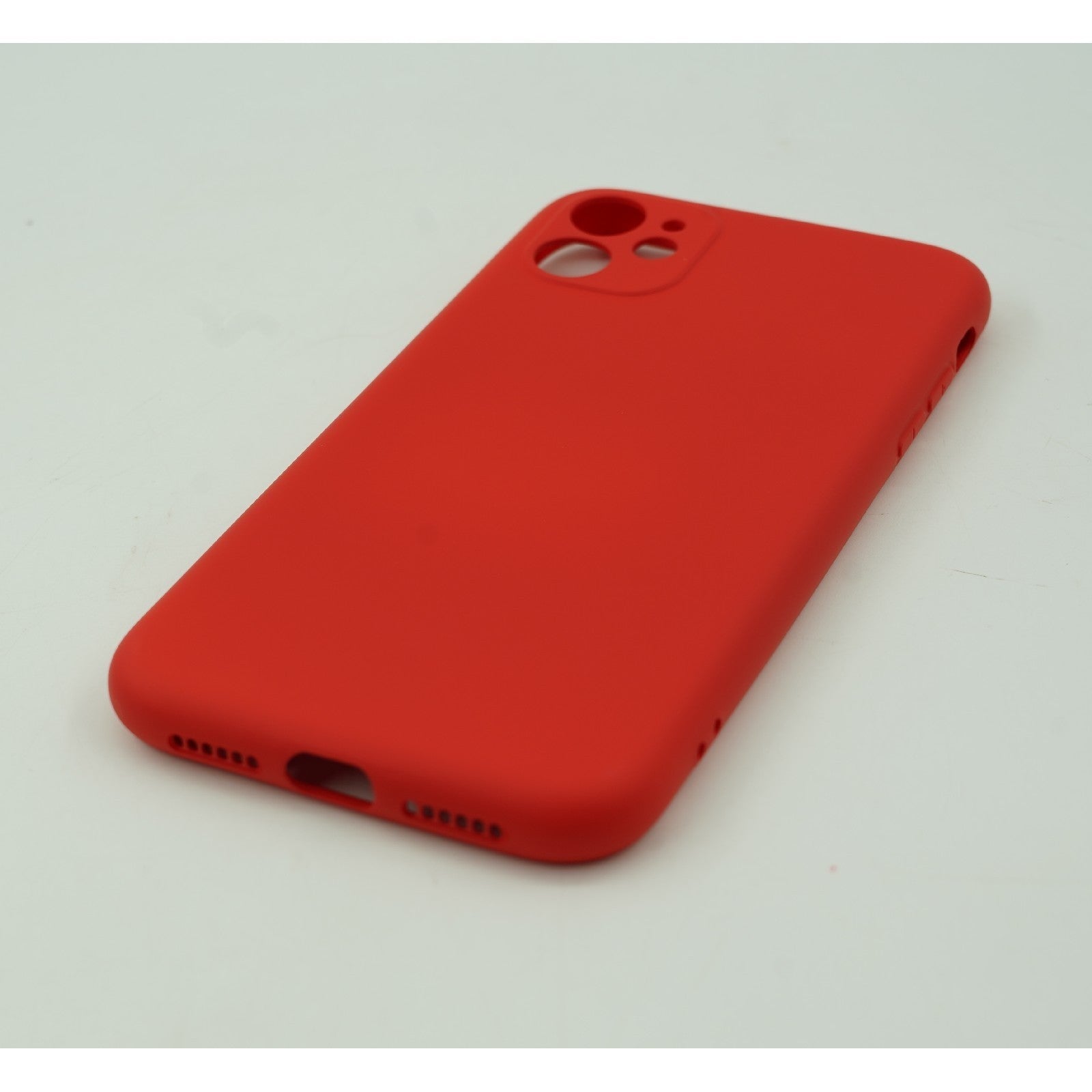Husa protectie, compatibila cu Apple iPhone 12 Pro Liquid Silicone Rosu