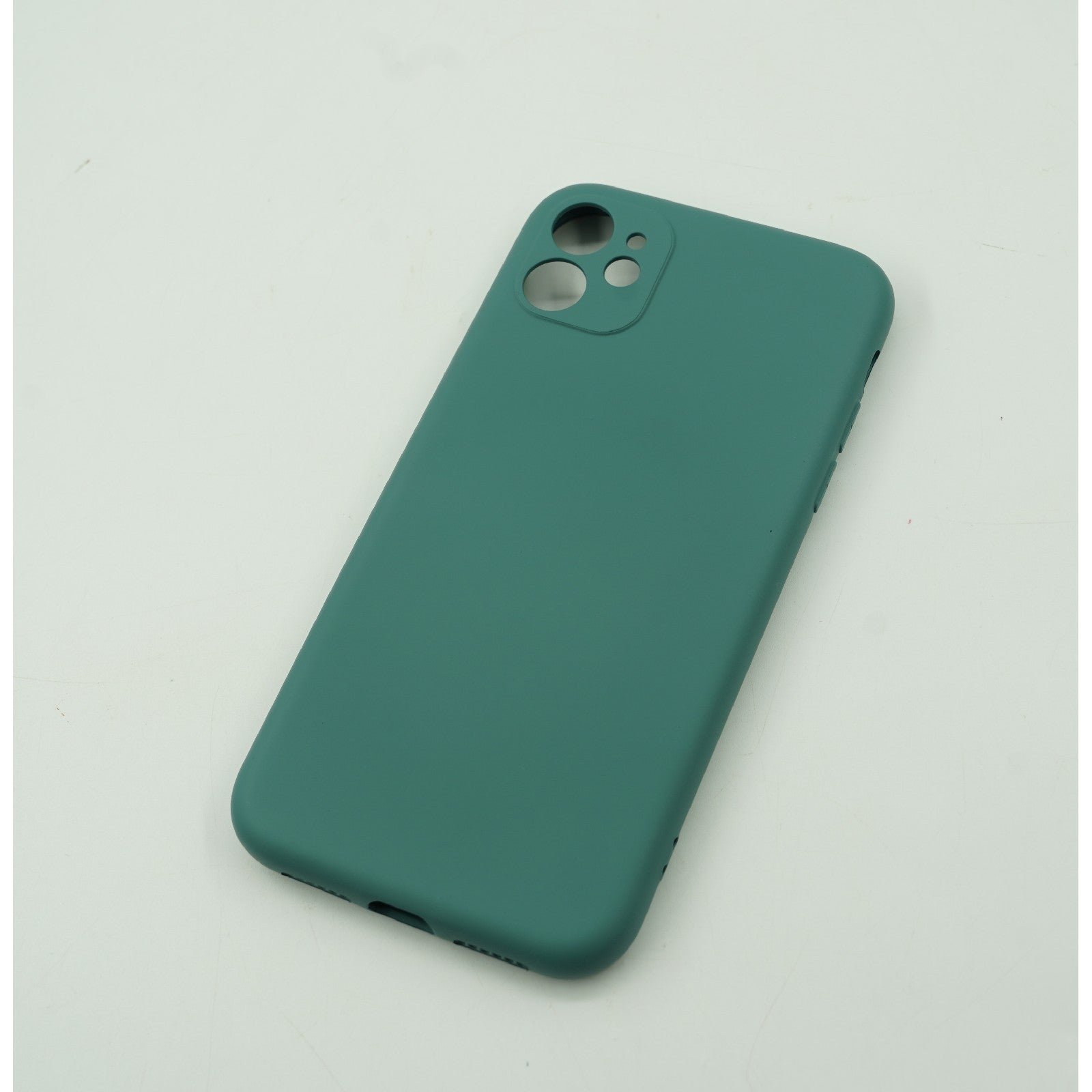 Husa protectie, compatibila cu Huawei Enjoy Z Liquid Silicone Case Verde