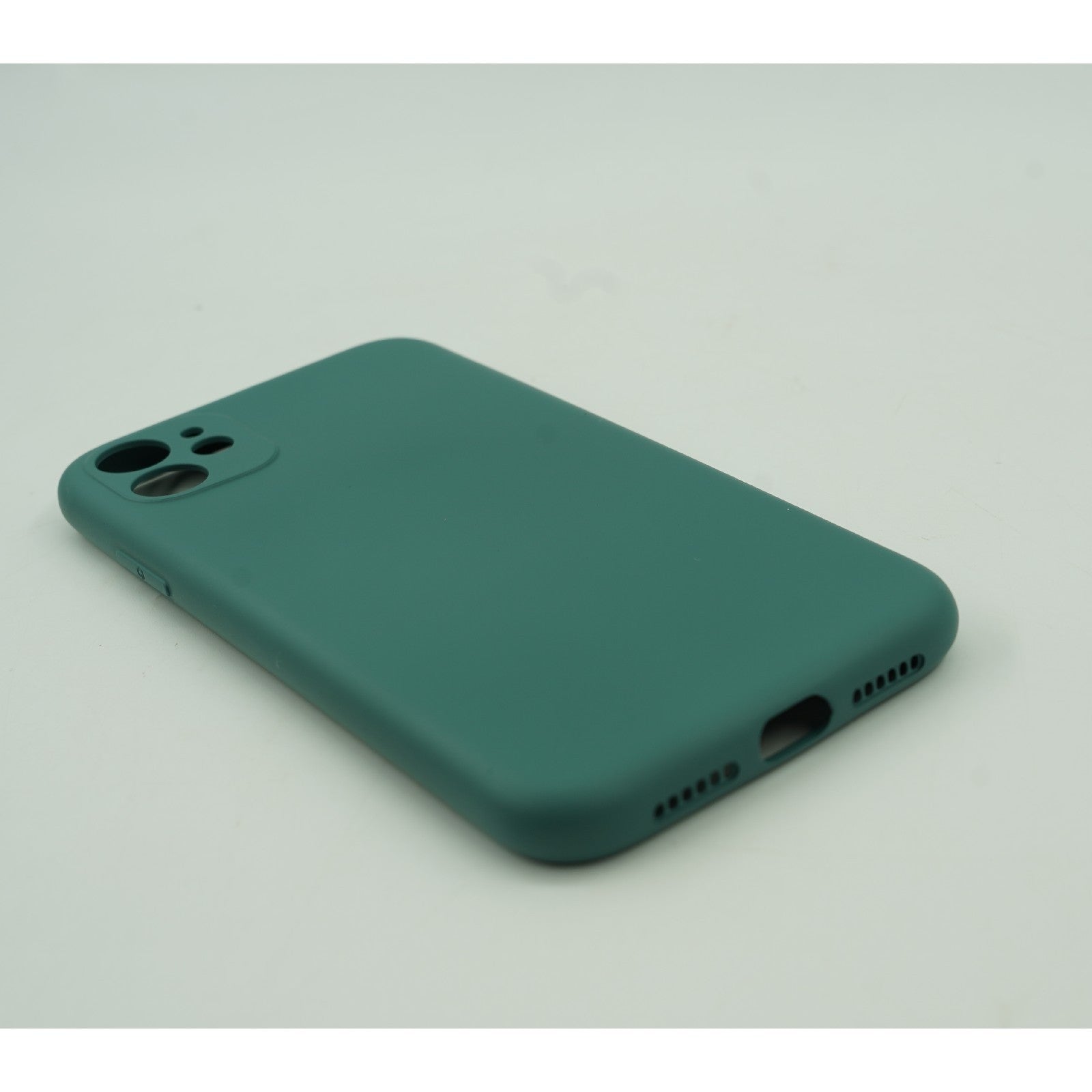 Husa protectie, compatibila cu Huawei Enjoy Z Liquid Silicone Case Verde