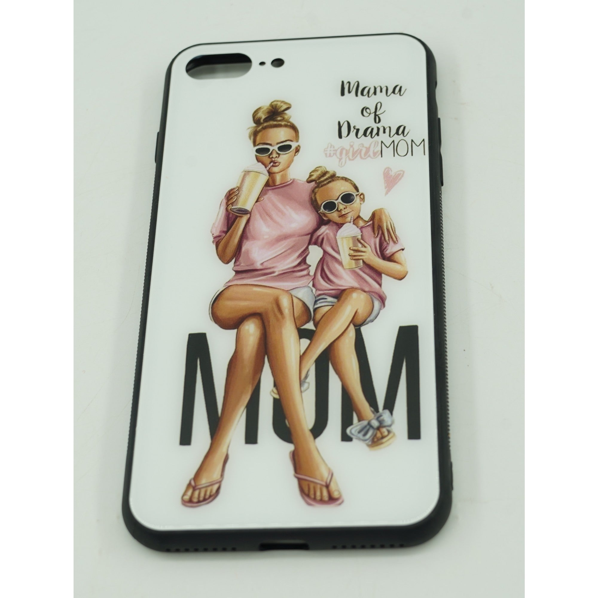 Husa protectie compatibila cu Huawei Nova 9 Glass print Mama of Drama Multicolor