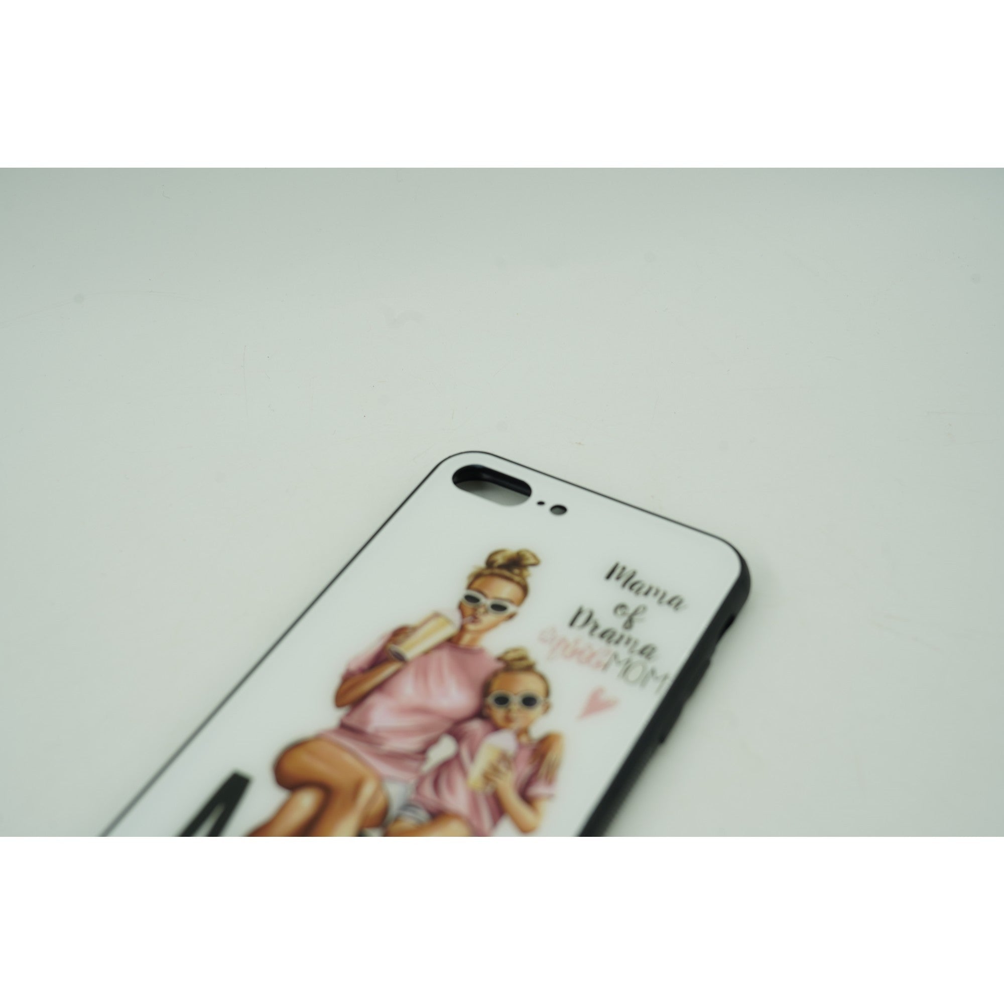 Husa protectie compatibila cu Huawei Nova 9 Glass print Mama of Drama Multicolor