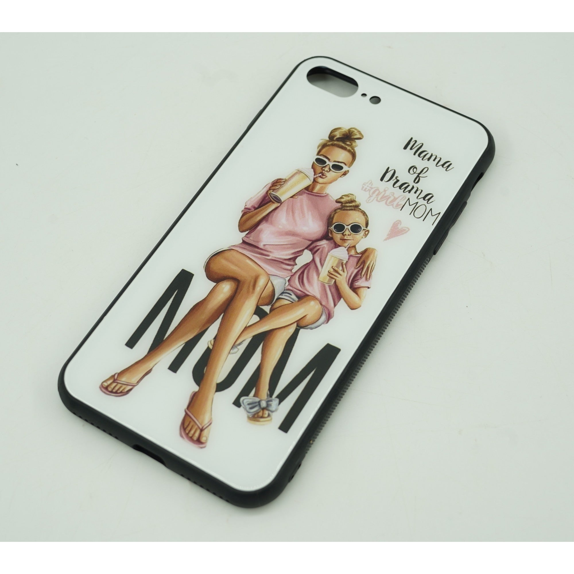 Husa protectie compatibila cu Huawei Nova 9 Glass print Mama of Drama Multicolor