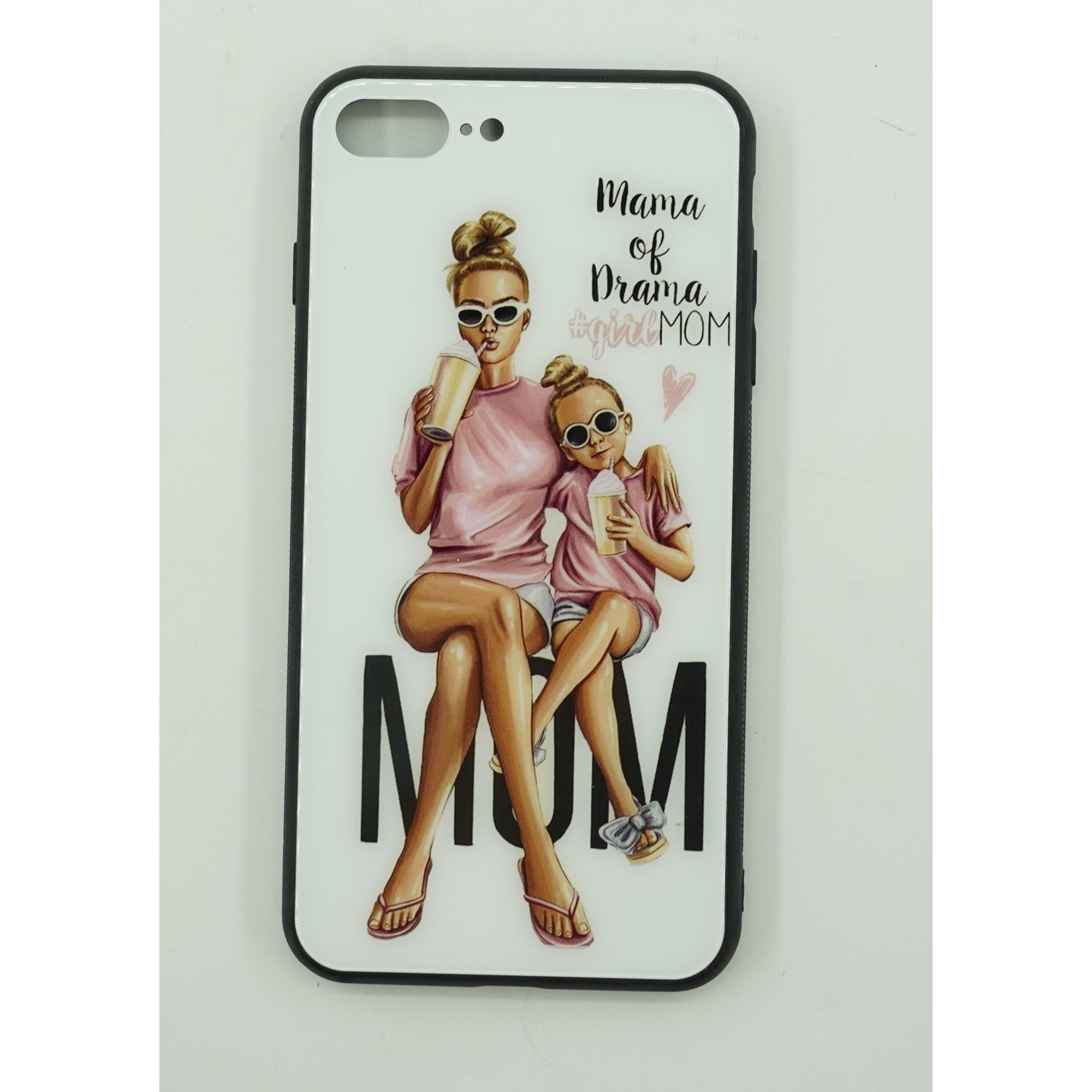 Husa protectie compatibila cu Huawei Nova 9 Glass print Mama of Drama Multicolor