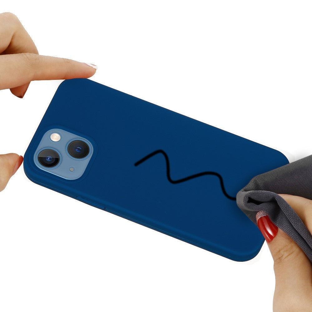 Husa protectie compatibila cu Huawei Nova 9 Liquid Silicone Albastru Inchis