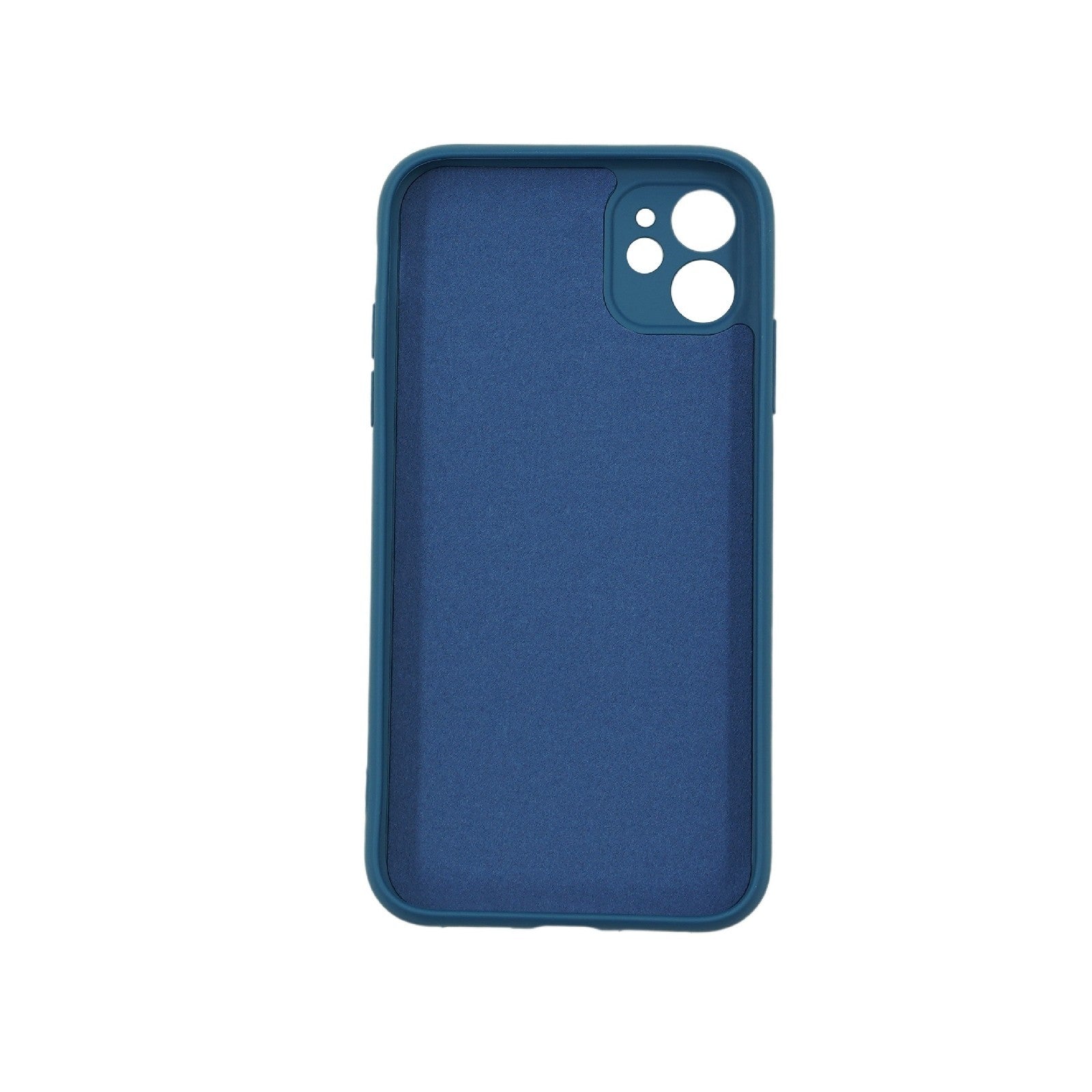 Husa protectie compatibila cu Huawei P Smart 2021 Liquid Silicone Case Albastru inchis