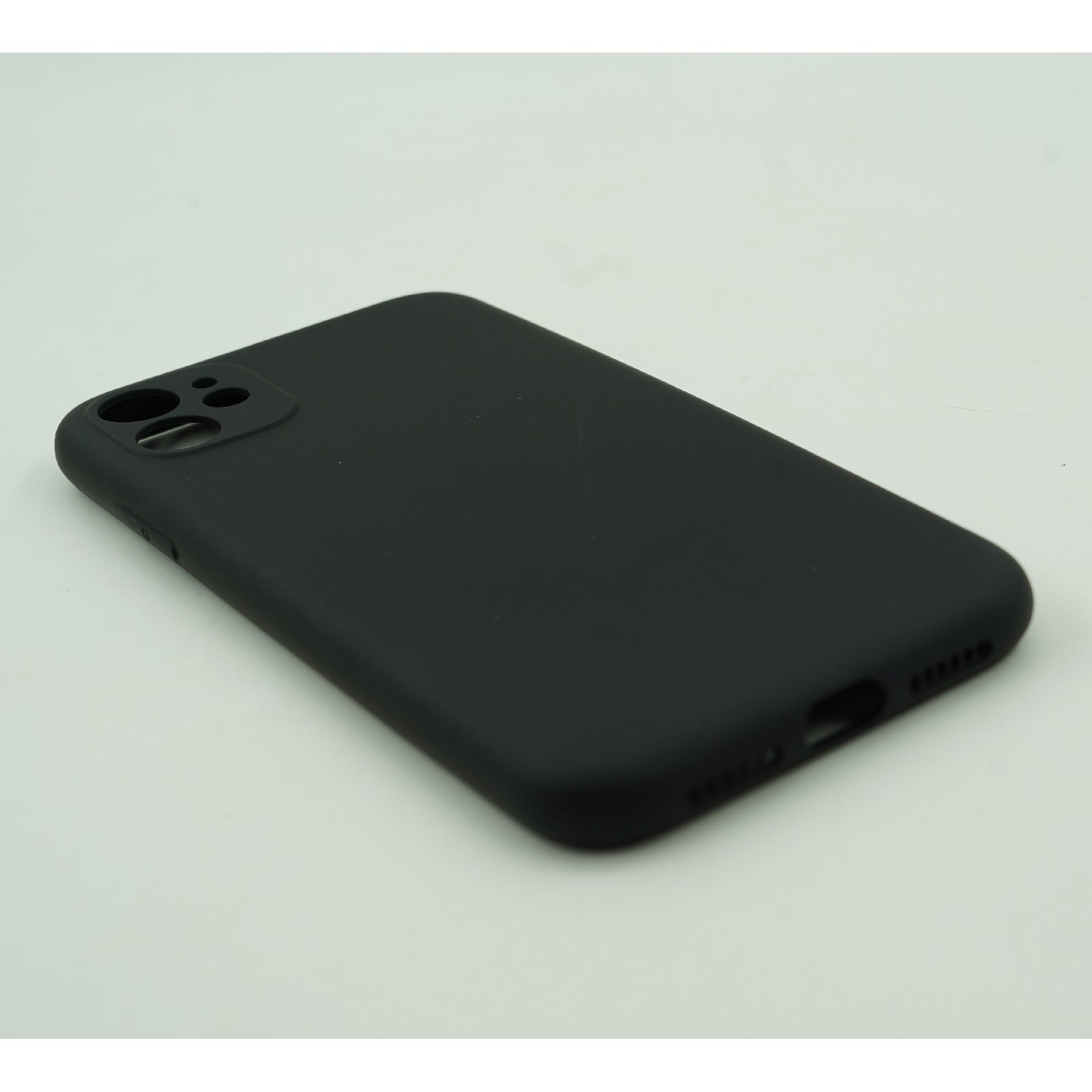 Husa protectie compatibila cu Huawei P Smart 2021 Liquid Silicone Case Negru
