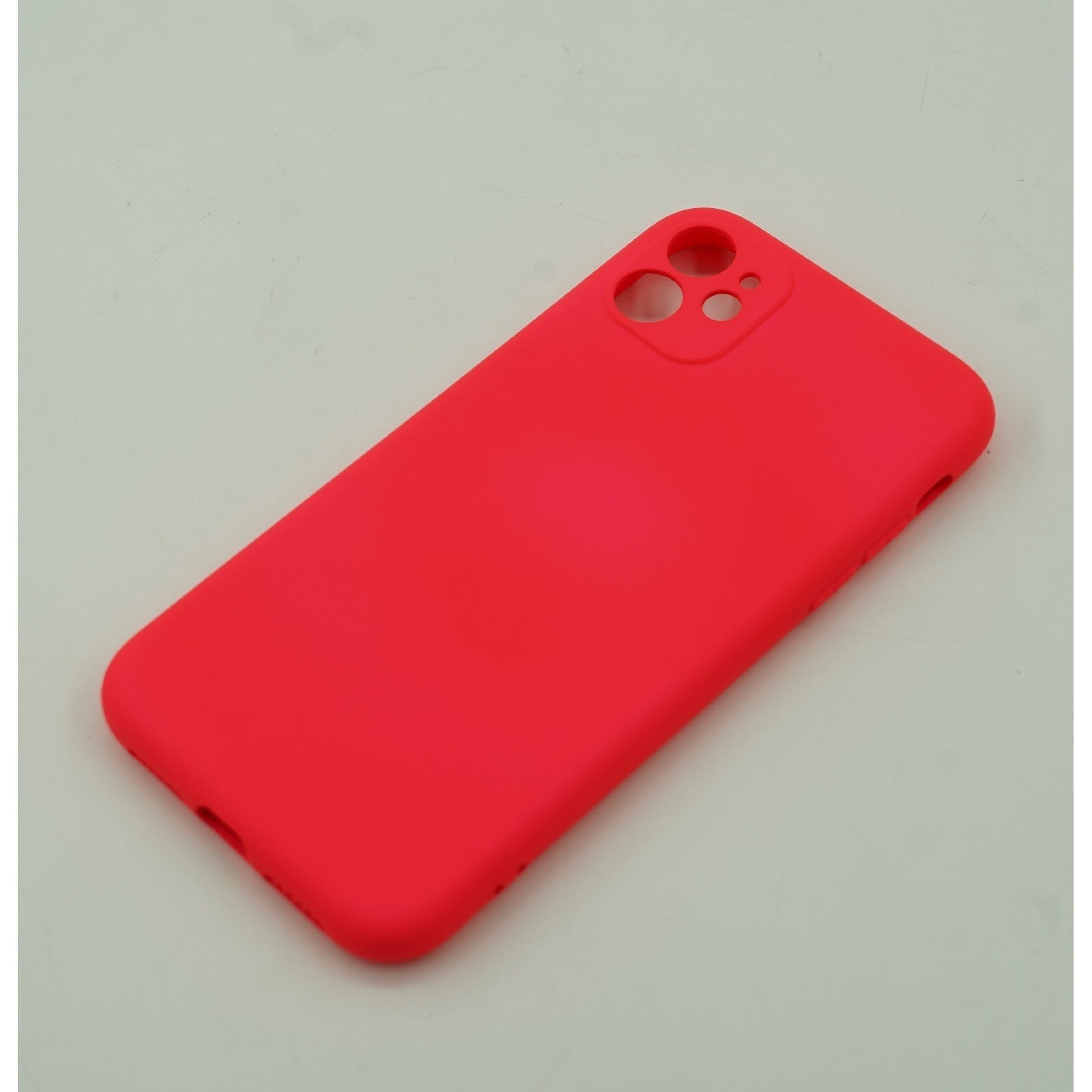 Husa protectie compatibila cu Samsung A03s Liquid Silicone Roz Fuchsia/Roz