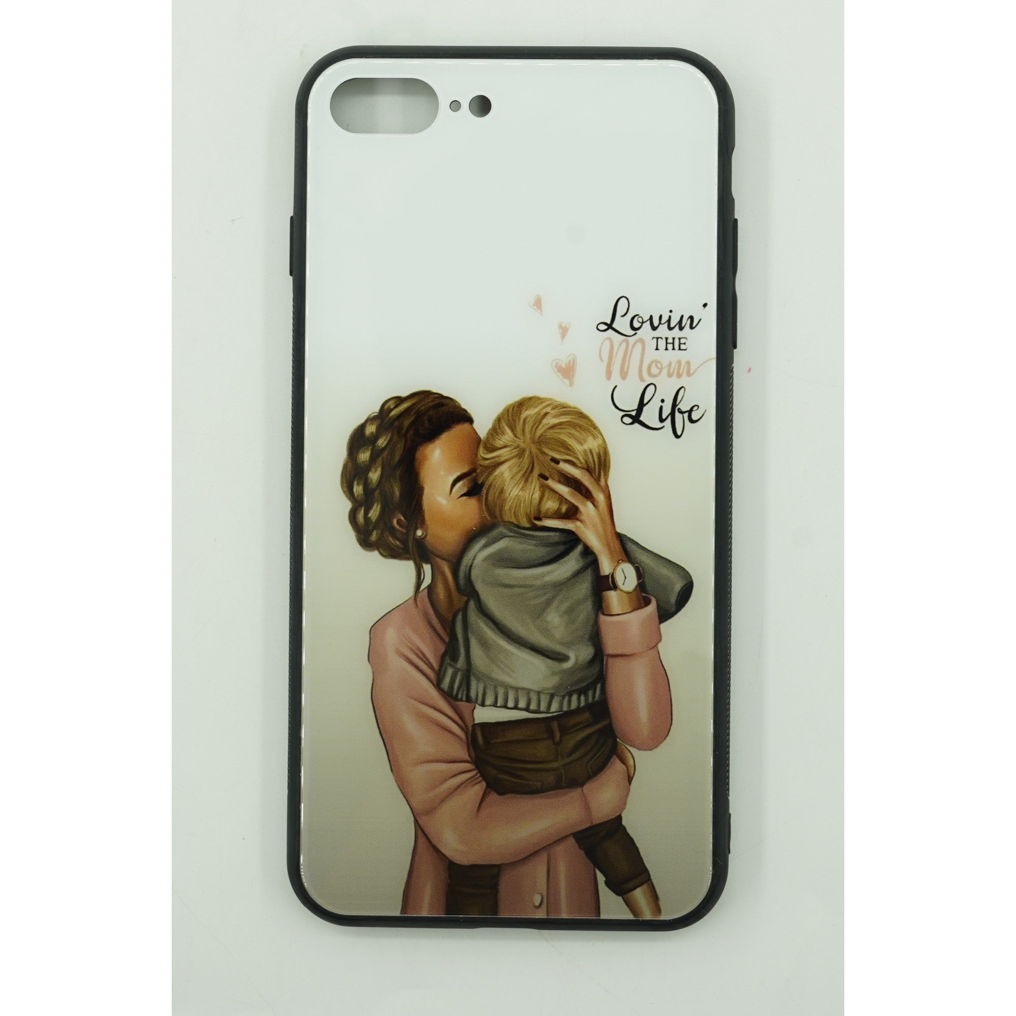 Husa protectie, Flippy, compatibila cu Samsung A52 Glass print Lovin the Mom Multicolor
