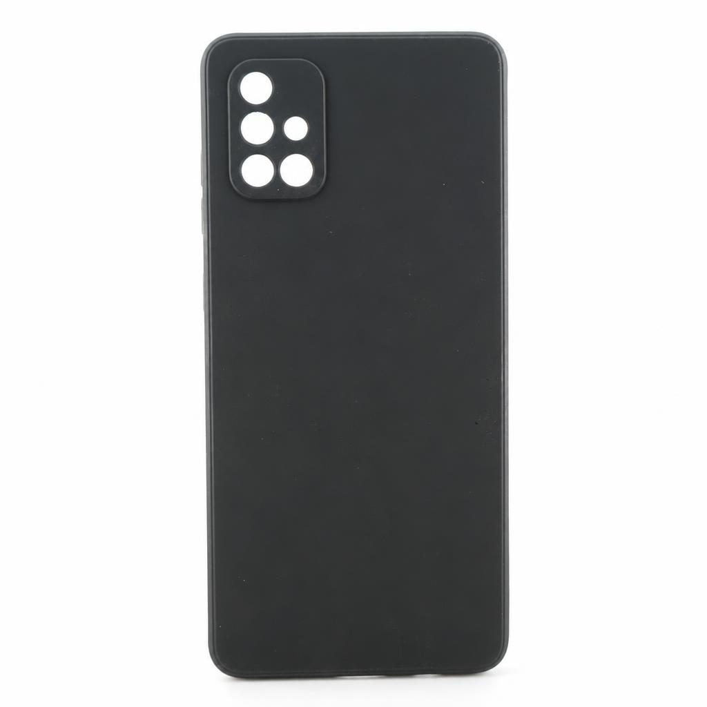 Husa protectie compatibila cu Samsung Galaxy A71 Matte Tpu Negru
