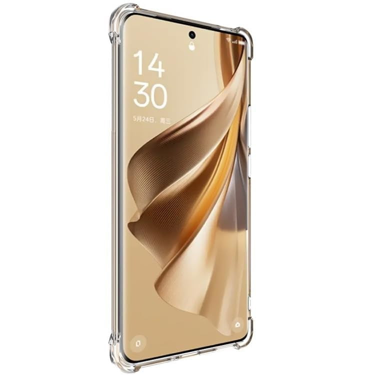 Husa protectie pentru Oppo A54 5G, TPU, Antisoc, Protectie colturi, Rezistenta la impact, 1.5 mm, Transparenta