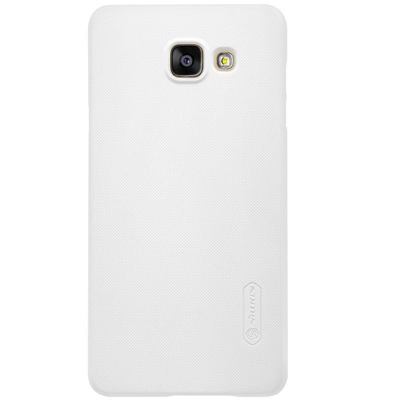 Husa Samsung Galaxy A3 2015 Nillkin Frosted Shield Alb + Folie de protectie