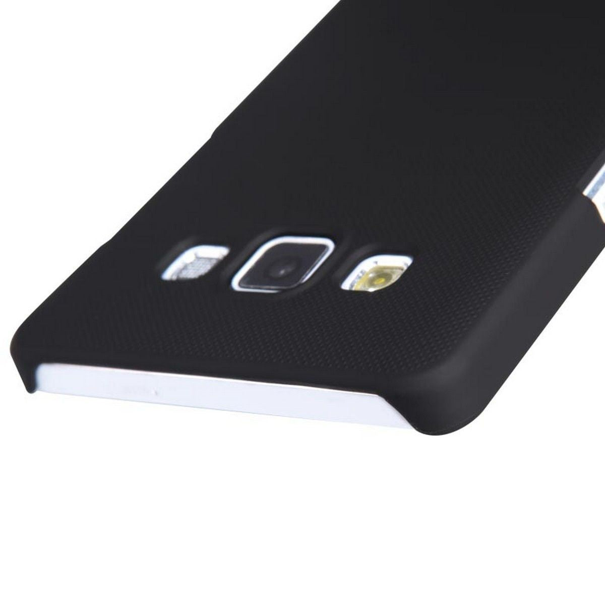 Husa Samsung Galaxy A5 2015 Nillkin Frosted Shield Negru + Folie de protectie