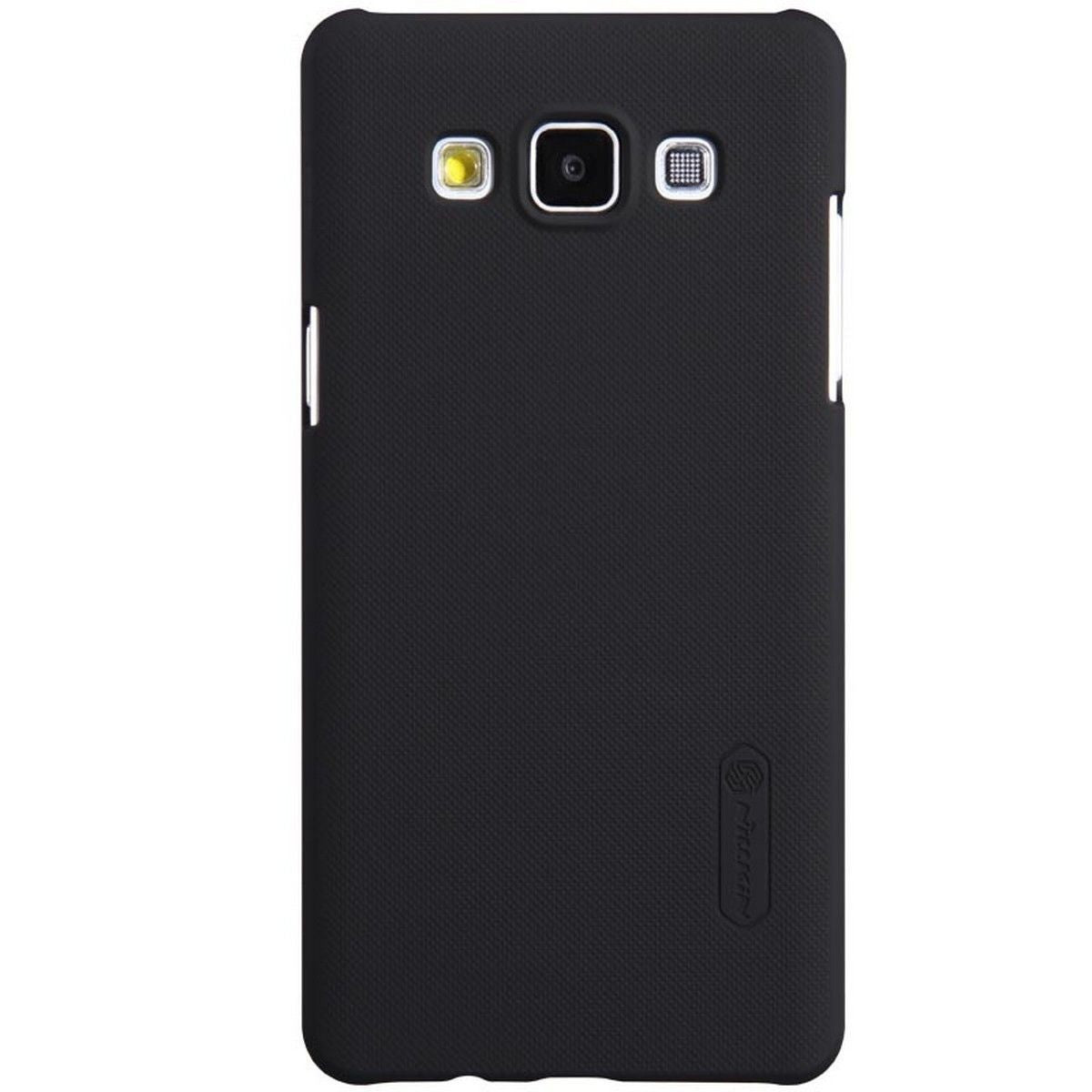 Husa Samsung Galaxy A5 2015 Nillkin Frosted Shield Negru + Folie de protectie