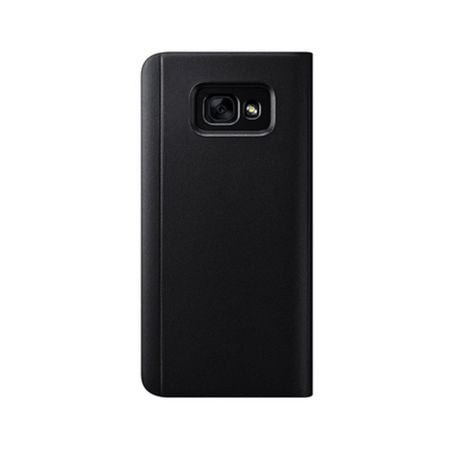 Husa Samsung Galaxy A5 2017 Flip Cover Oglinda Negru