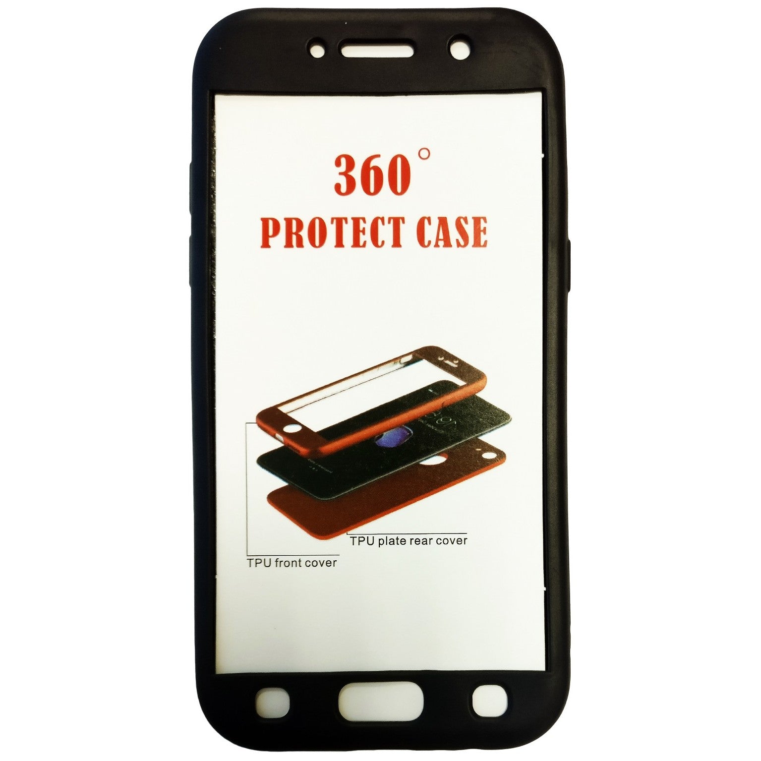 Husa Samsung Galaxy A5 2017 Full Silicone Negru