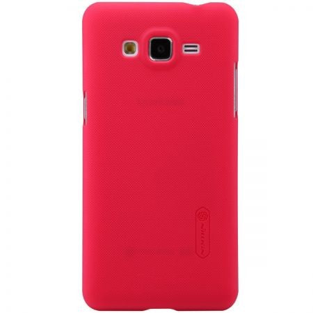 Husa Samsung Galaxy Grand 2 G7106 Nillkin Frosted Shield Roz + Folie de protectie