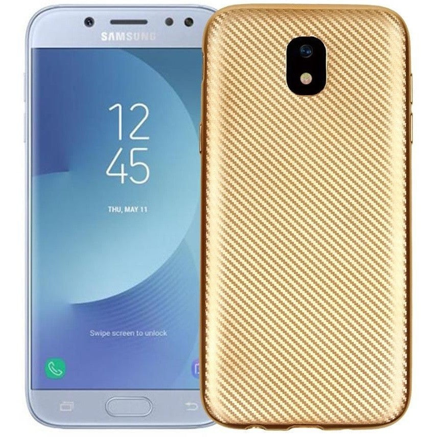 Husa Samsung Galaxy J1 Mini i-Zore Carbon Fiber Auriu