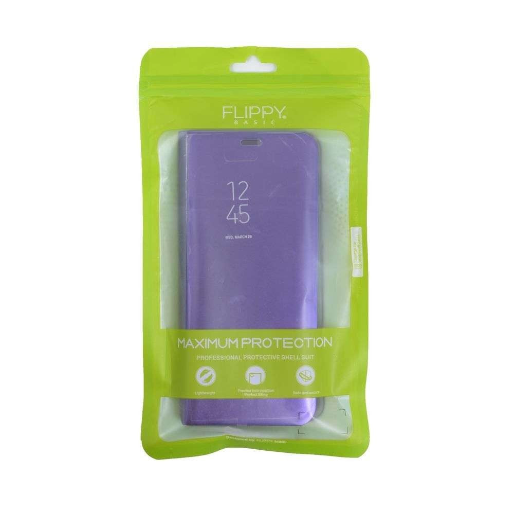 Husa Samsung Galaxy J6 Plus 2018 ® Flip Cover Oglinda Negru