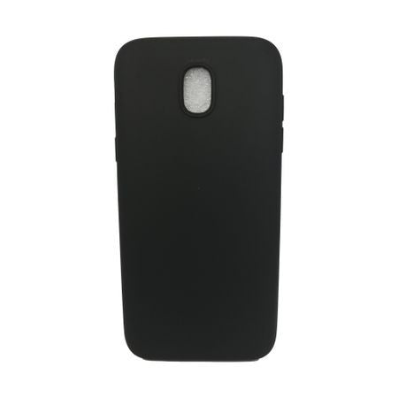 Husa Samsung Galaxy J7 2017 Full Silicone 360 Negru + Folie de protectie