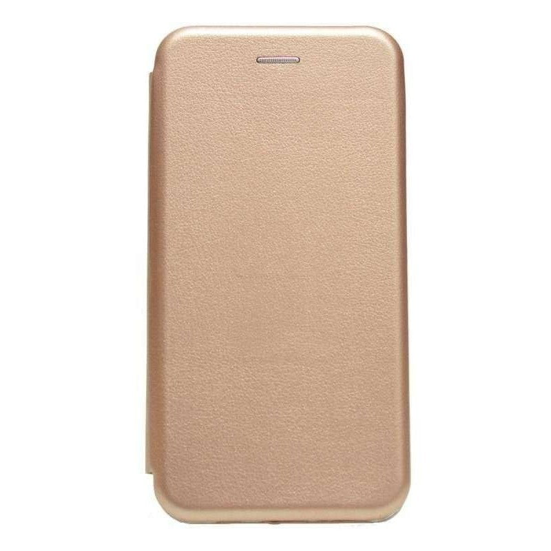 Husa de protectie compatibila cu Samsung Galaxy S10 Magnet Book Case Auriu