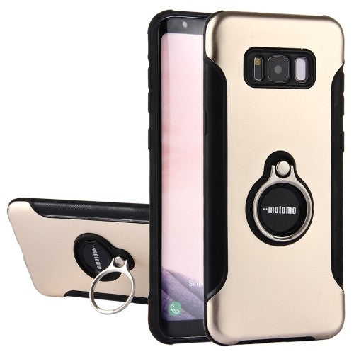 Husa Samsung Galaxy S8 Plus Motomo Ring Roz-Auriu