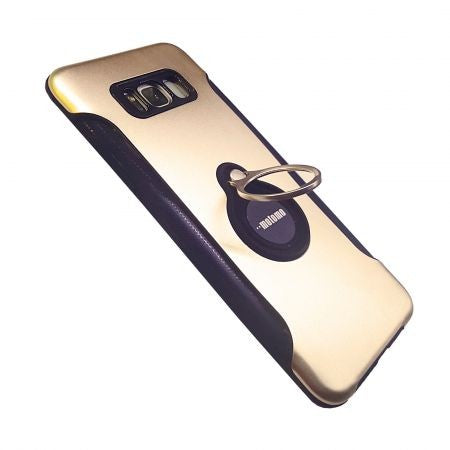 Husa Samsung Galaxy S8 Plus Motomo Ring Roz-Auriu