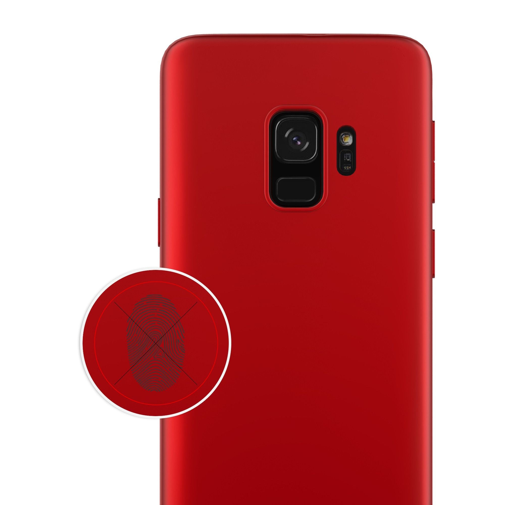 Husa Samsung Galaxy S9 Luxury Case Rosu