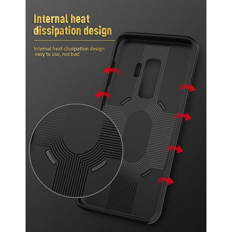 Husa Samsung Galaxy S9 Plus Ipaky Ring Negru