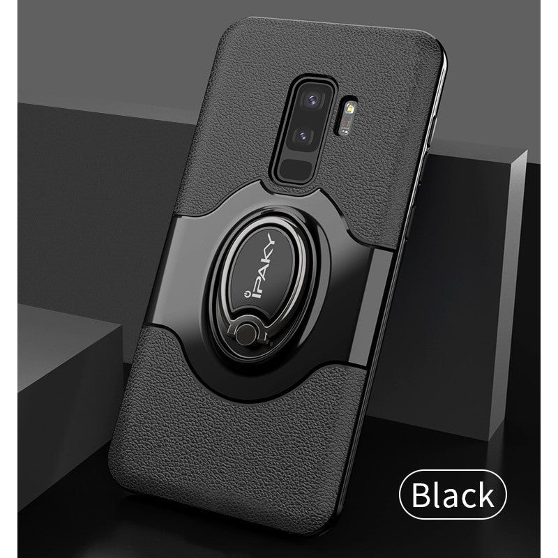 Husa Samsung Galaxy S9 Plus Ipaky Ring Negru