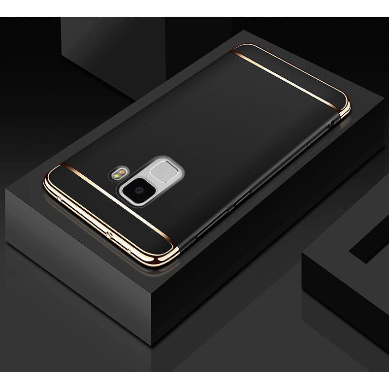 Husa Samsung Galaxy S9 Plus Luxury Plating 3 in 1 Negru