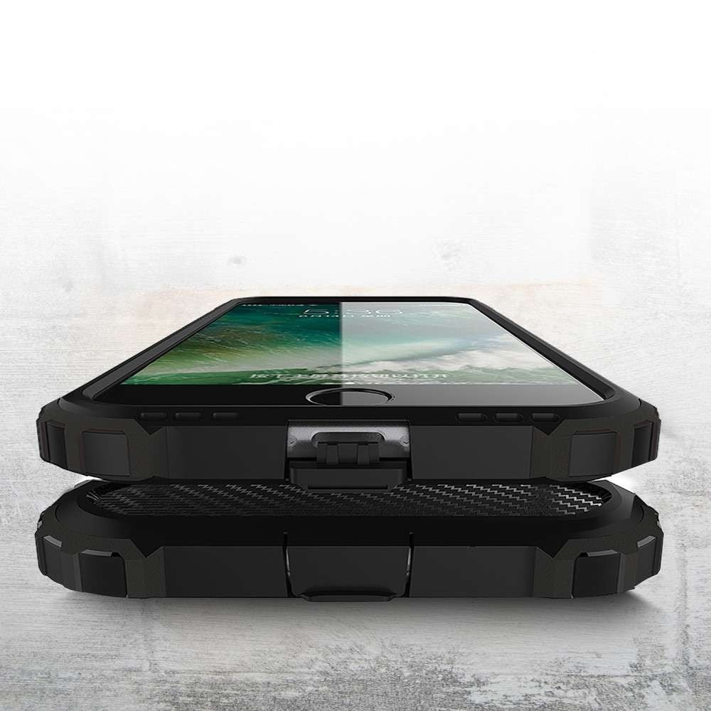 Husa de Protectie, pentru Samsung Galaxy S20 Ultra, Defender Model 1, silicon, plastic, Negru