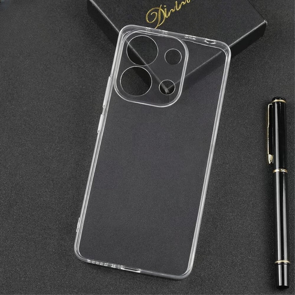 Husa Telefon, Compatibila Xiaomi Redmi Note 13 Pro 4G, Carcasa TPU, Protectie Camere, 1.5 mm, Transparent