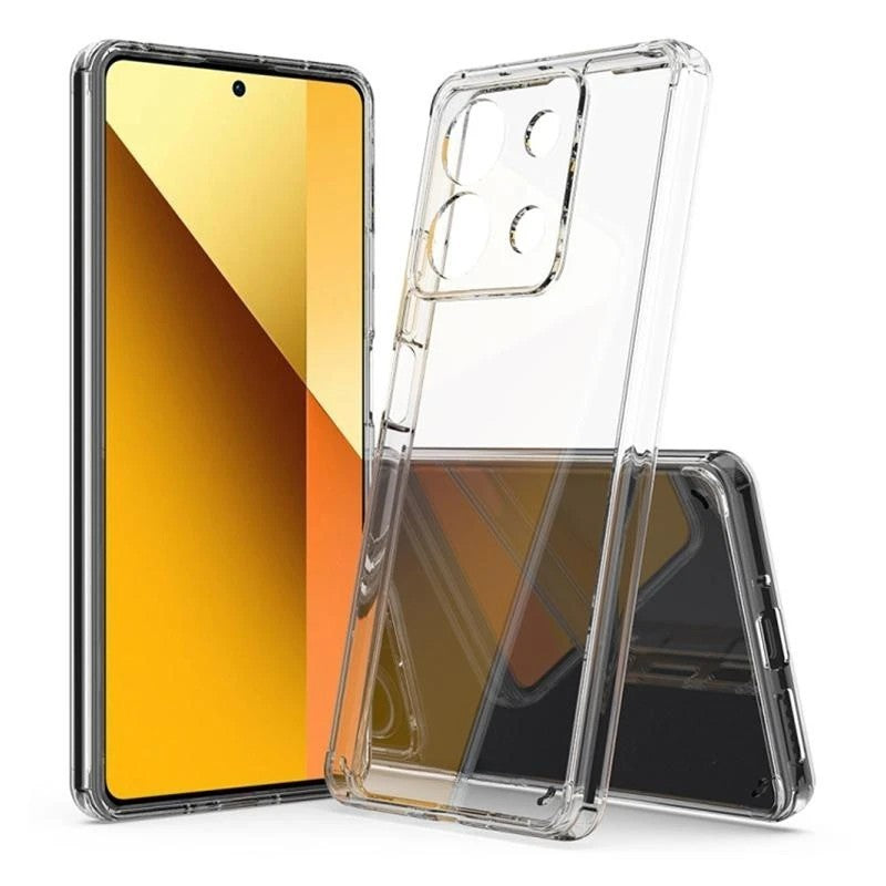 Husa Telefon, Compatibila Xiaomi Redmi Note 13 Pro 4G, Carcasa TPU, Protectie Camere, 1.5 mm, Transparent