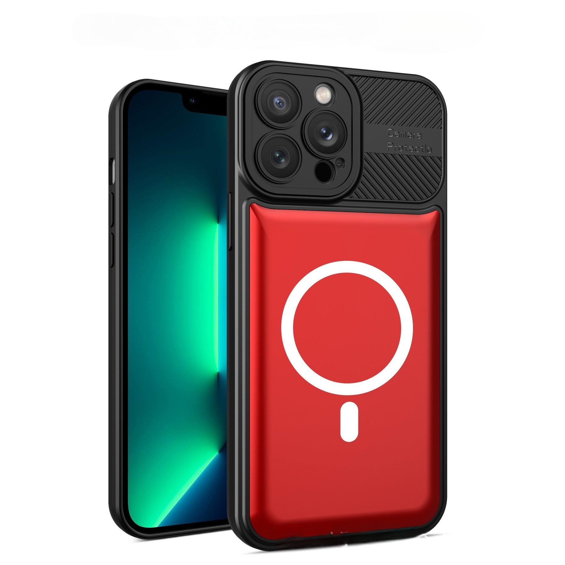 Husa Urban Armor pentru Samsung S21 FE 5G Rosu, Suport Auto Magnetic, Protectie Antisoc