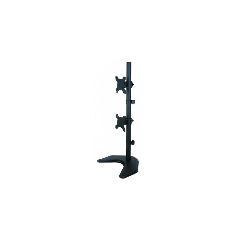 Suport birou 2 monitoare, Techly VESA, 13-27, Negru, ICA-LCD 2520V 