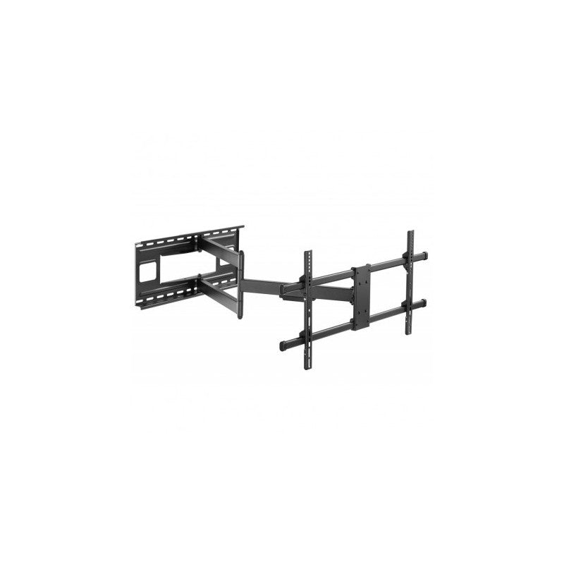 Suport TV de perete, reglabil, Full-Motion, brat extensibil pana la 1015 mm, 43-80 inch, Negru, Techly, ICA-PLB 490 
