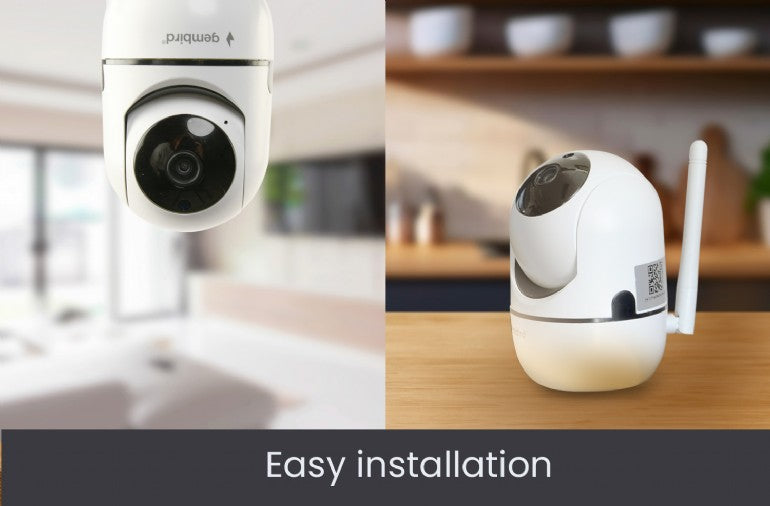 CAMERA IP GEMBIRD, pt. interior, CMOS 2 Mpx, lentile 3.6mm, wi-fi, rezolutie FullHD 1920x1080, video H.264 AVI, microfon, rotatie 355 gr, inclinare 120 gr, carcasa plastic, slot microSD card, Tuya,  (timbru verde 0.8 lei)