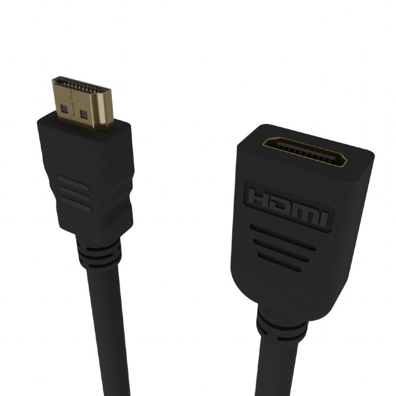 CABLU video GEMBIRD, HDMI (T) la HDMI (M) 2.0, 1.8m, prelungitor, conectori auriti, rezolutie maxima 4K (3840 x 2160) la 60 Hz, Cu, negru, "CC-HDMI4X-6"