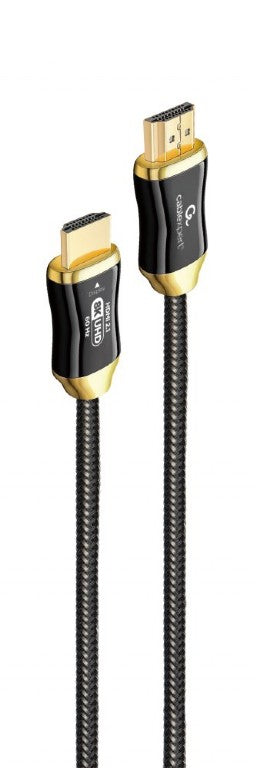 Cablu video Gembird, HDMI (T) la HDMI (T), 20m, premium AOC (Active Optical Cable), conectori auriti, rezolutie maxima 8K