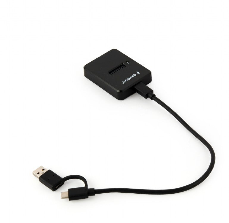 SSD DOCKING Station GEMBIRD, USB 3.1 Type-C, SSD suportat M2 NGFF & NVMe, conectare S-ATA & PCIe, slot: 2230, 2242, 2260, 2280, 22110, black, "DD-U3M2"