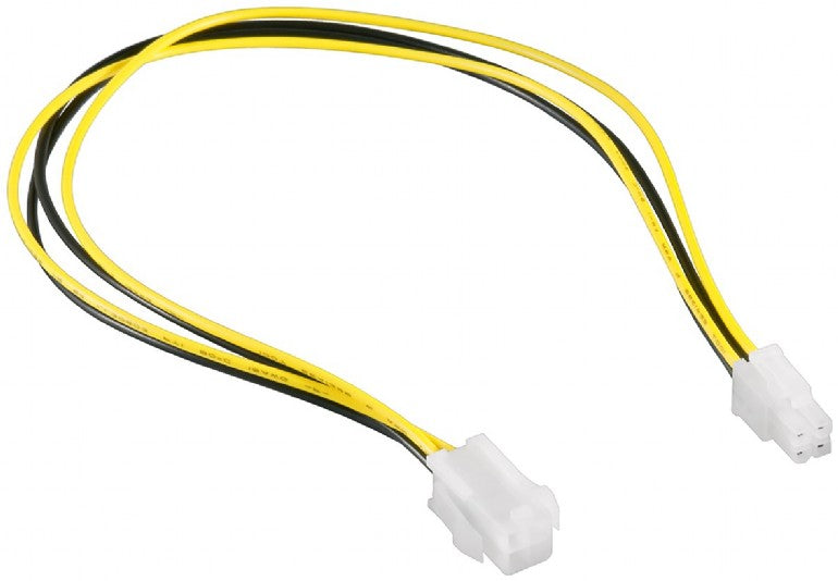 CABLU alimentare GEMBIRD, prelungitor ATX 4-pin (T) la ATX 4-pin (M), 0.3m, "CC-PSU-7"