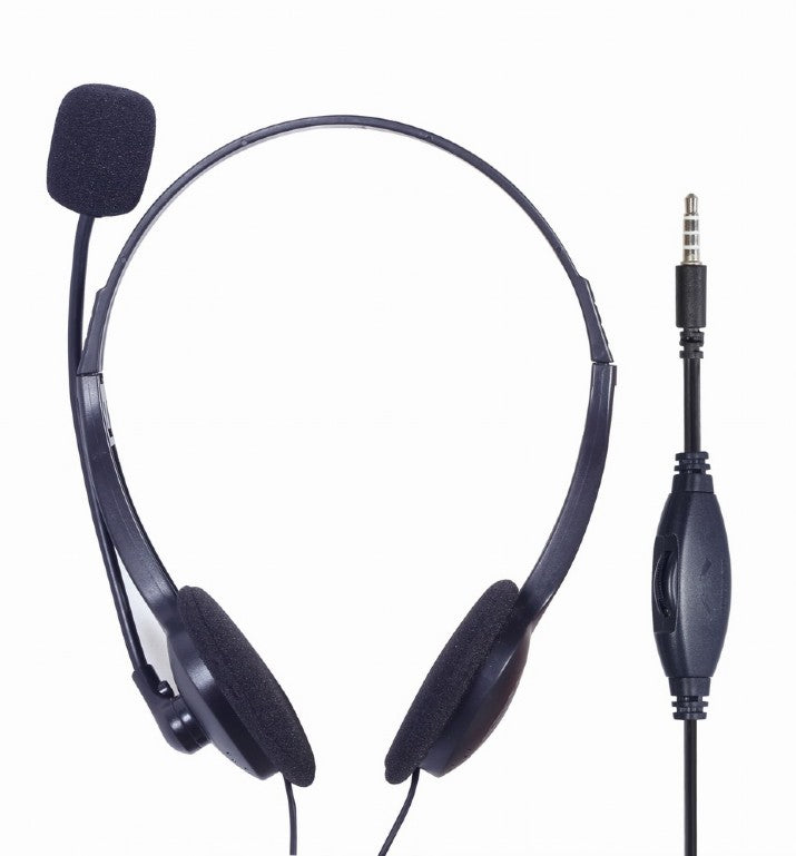 KIT wired GEMBIRD, 4-in1 desktop, tastatura 104 taste + mouse optic 1000dpi 3 butoane rotita scroll + casti cu mic + pad 220x180mm, black "KBS-UO4-01"