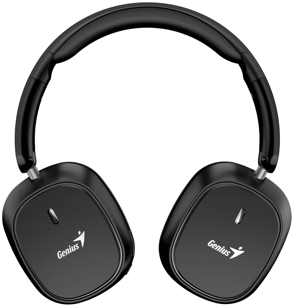 CASTI Genius, "HS-820BT", wireless, cu fir, standard, utilizare multimedia, smartphone, microfon pe casca, conectare prin Bluetooth 5.4, USB-C, negru, "31710038400", (timbru verde 0.8 lei)